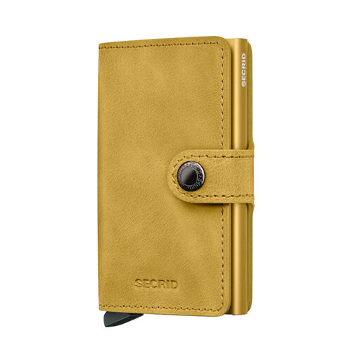 Secrid Miniwallet Vintage Yellow
